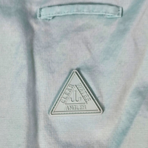 ClearWater Outfitters Men's Angler Short Sleeve Button Down Fishing Shirt Vented - Picture 4 of 8